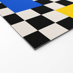 Patchwork: Bauhaus Check Edition Welcome Mat Gallery Image 2