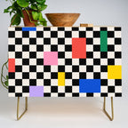 Patchwork: Bauhaus Check Edition Credenza Gallery Image 1