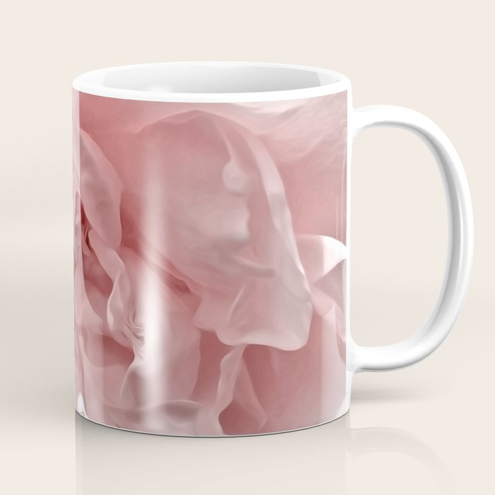 Pink Blush Rose Coffee Mug Gallery Image 1