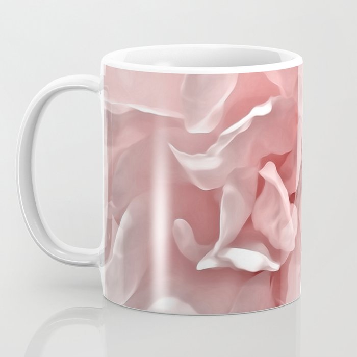 Pink Blush Rose Coffee Mug Gallery Image 3