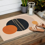 Abstract Shapes 12 Outdoor Rug Gallery Image 2