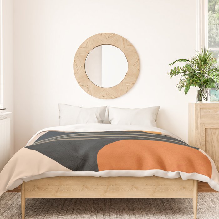 Abstract Shapes 12 Duvet Cover Gallery Image 3