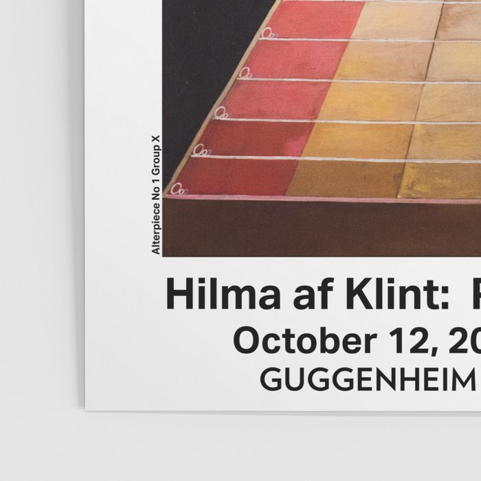 Altarpiece No 1 Group X by Hilma af Klint Poster Gallery Image 3