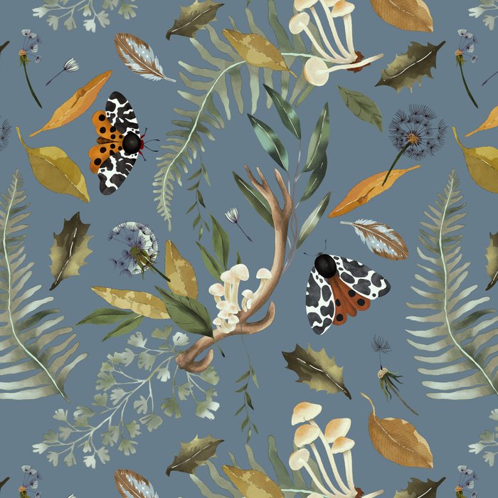 Moths Mystical Woodland B Coffee Mug Gallery Image 2