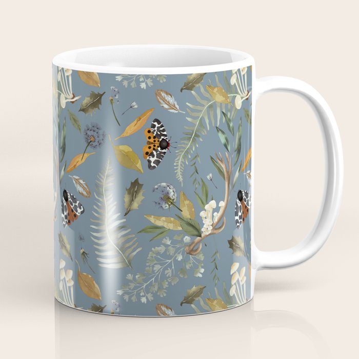 Moths Mystical Woodland B Coffee Mug Gallery Image 1
