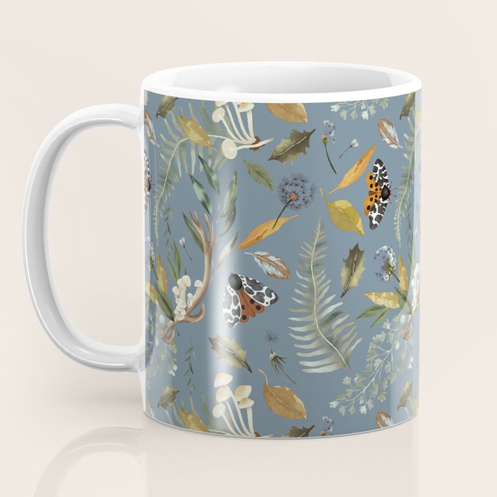 Moths Mystical Woodland B Coffee Mug Gallery Image 3