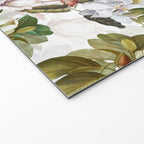 Vintage & Shabby Chic - Spring Flowers Magnolia Botanical Garden Welcome Mat Gallery Image 2