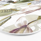 Vintage & Shabby Chic - Spring Flowers Magnolia Botanical Garden Bath Mat Gallery Image 3
