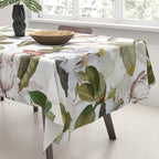 Vintage & Shabby Chic - Spring Flowers Magnolia Botanical Garden Tablecloth Gallery Image 3