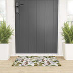 Vintage & Shabby Chic - Spring Flowers Magnolia Botanical Garden Welcome Mat Gallery Image 3