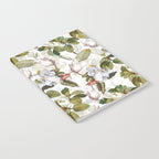 Vintage & Shabby Chic - Spring Flowers Magnolia Botanical Garden Notebook Gallery Image 2