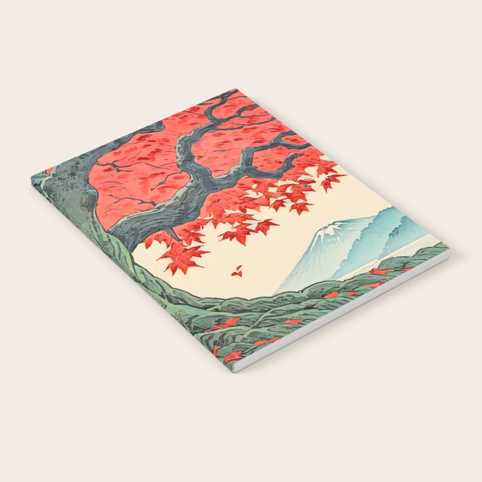 Hen The Master - A Contemporary Ukiyo-e Nature Landscape Notebook Gallery Image 2