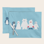 Winter friends Placemat Gallery Image 1