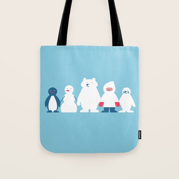 Winter friends Tote Bag Gallery Image 1