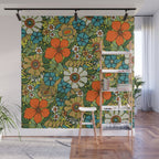 70s Plate Wall Mural Gallery Image 1