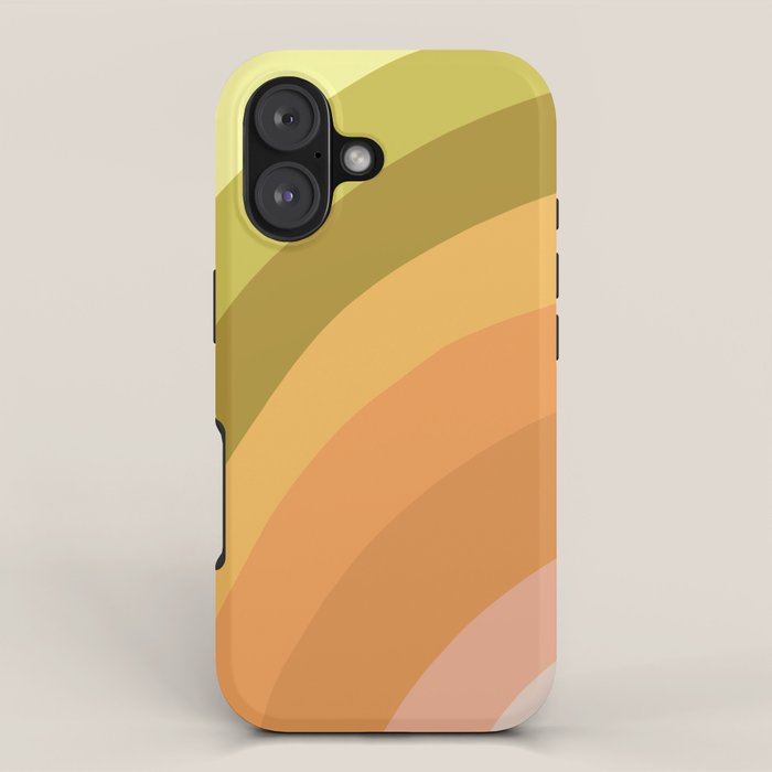 Retro Rainbow iPhone Case Gallery Image 1