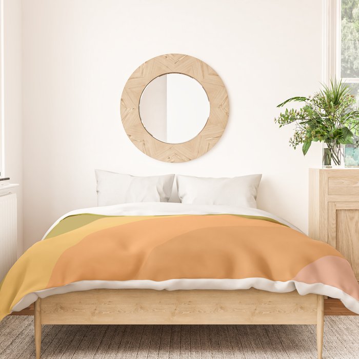 Retro Rainbow Duvet Cover Gallery Image 3