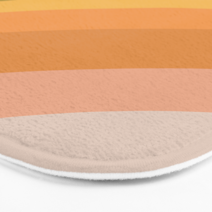 Retro Rainbow Bath Mat Gallery Image 3