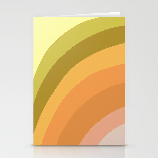 Retro Rainbow Stationery Card Gallery Image 2