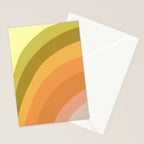 Retro Rainbow Stationery Card Gallery Image 2