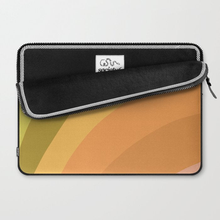 Retro Rainbow Laptop Sleeve Gallery Image 2