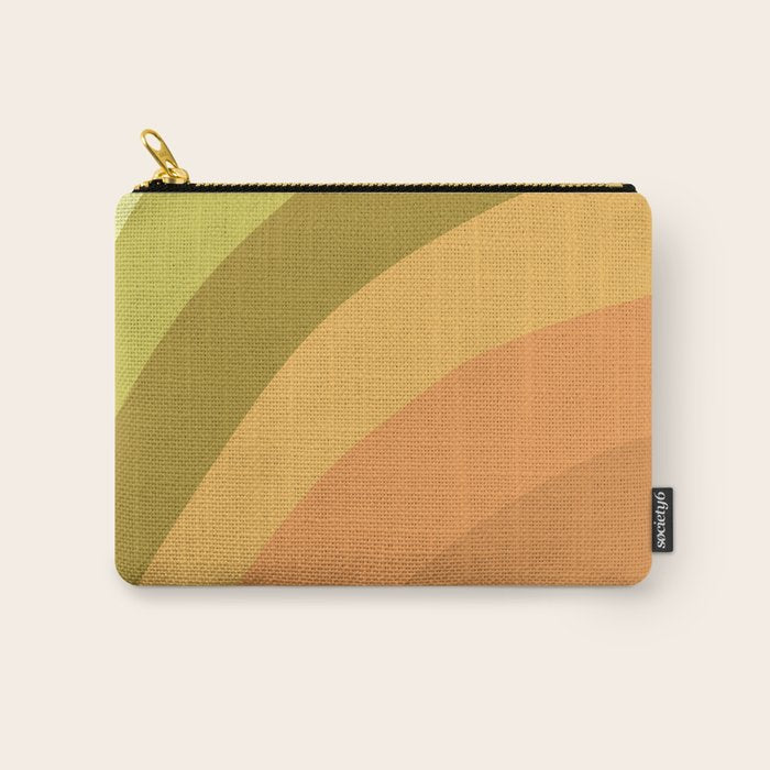 Retro Rainbow Carry All Pouch Gallery Image 1