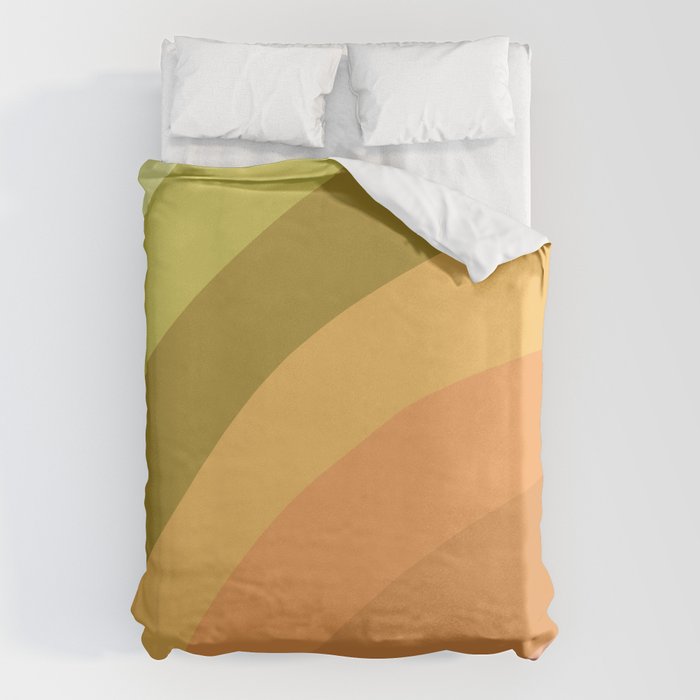 Retro Rainbow Duvet Cover Gallery Image 1