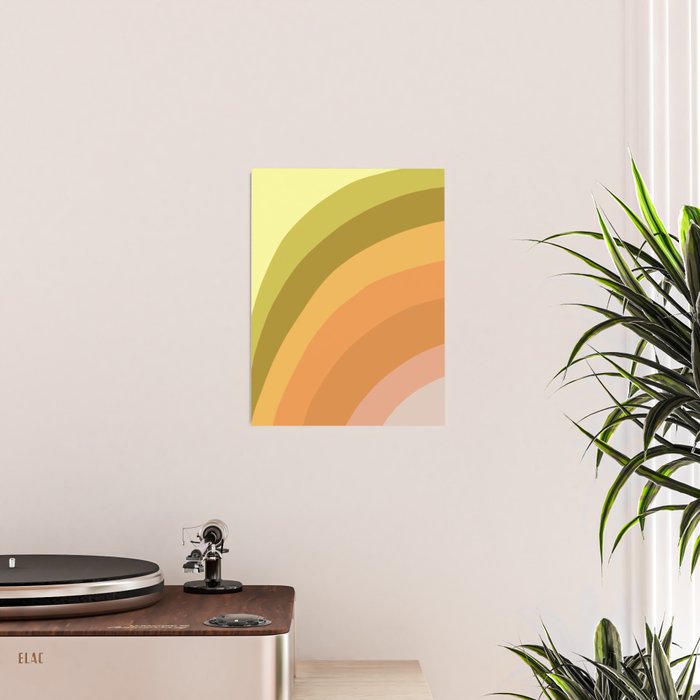 Retro Rainbow Poster Gallery Image 2