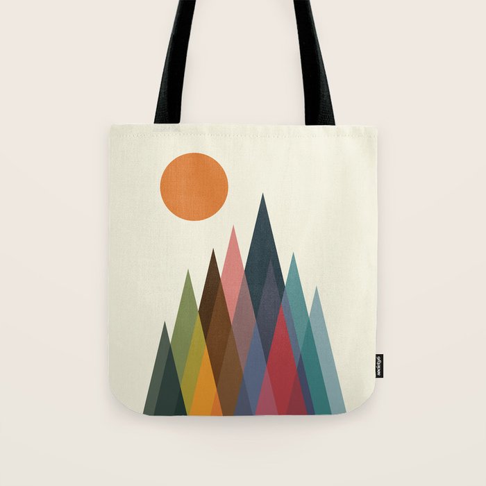 Infinity Mountain Tote Bag Gallery Image 1