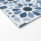 Watercolor Zellige Harmony Welcome Mat Gallery Image 2