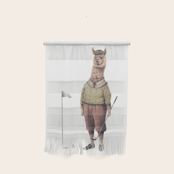 Alpaca Golf Club Wall Hanging Gallery Image 1