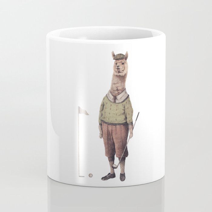 Alpaca Golf Club Coffee Mug Gallery Image 4