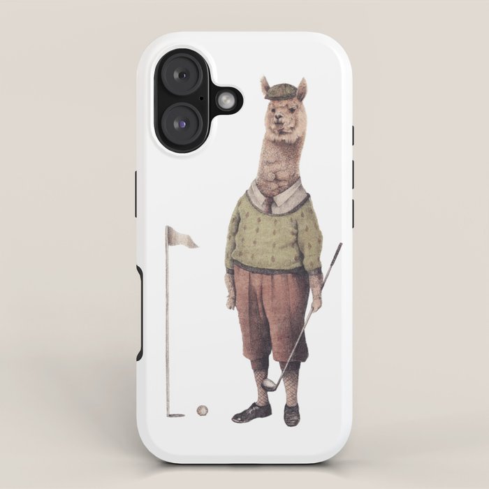 Alpaca Golf Club iPhone Case Gallery Image 1