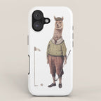 Alpaca Golf Club iPhone Case Gallery Image 1