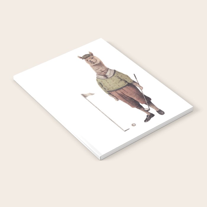Alpaca Golf Club Notebook Gallery Image 2