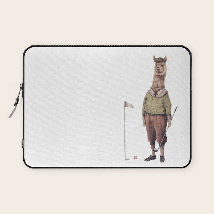 Alpaca Golf Club Laptop Sleeve Gallery Image 1
