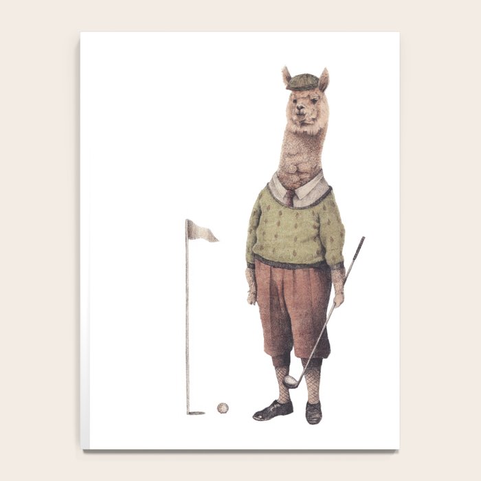 Alpaca Golf Club Notebook Gallery Image 4