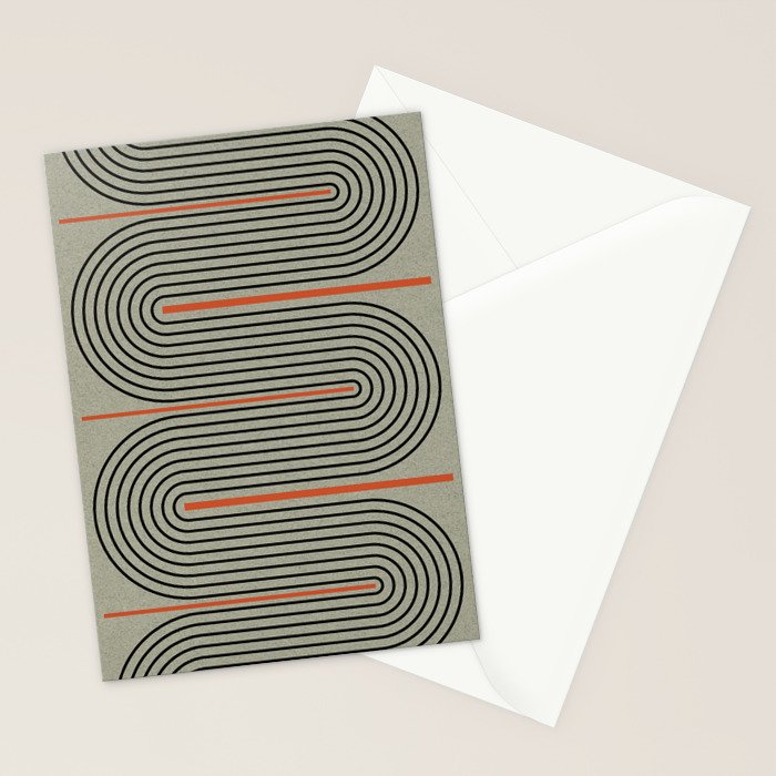 Modern Contemporary Balance No.1 Stationery Card Gallery Image 2