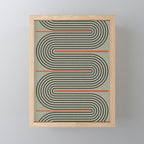 Modern Contemporary Balance No.1 Mini Art Print Gallery Image 1