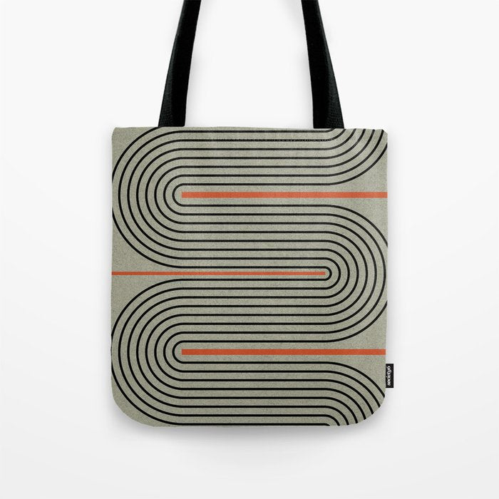 Modern Contemporary Balance No.1 Tote Bag Gallery Image 1