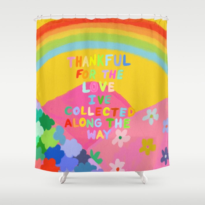 Love Along the Way Shower Curtain Gallery Image 1