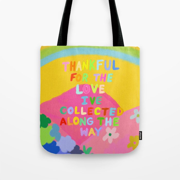 Love Along The Way Tote Bag Gallery Image 1