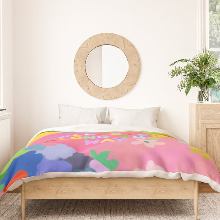 Love Along the Way Duvet Cover Gallery Image 3