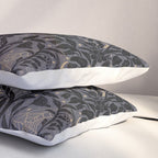 Mysterious Garden - midnight violet Pillow Sham Gallery Image 3