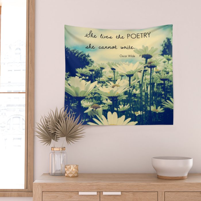 Poetic Life Wall Tapestry Gallery Image 2