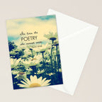 Poetic Life Stationery Card Gallery Image 2
