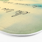 Poetic Life Bath Mat Gallery Image 3