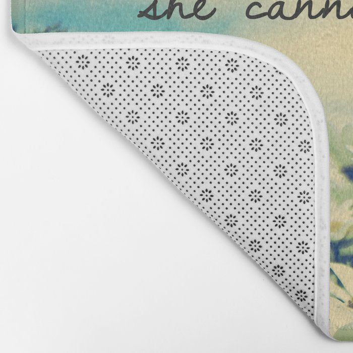 Poetic Life Bath Mat Gallery Image 2