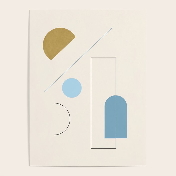 minimal geometric art 3 Poster Gallery Image 4