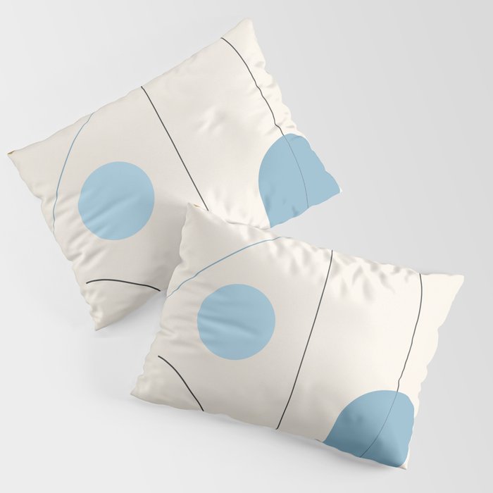 minimal geometric art 3 Pillow Sham Gallery Image 3